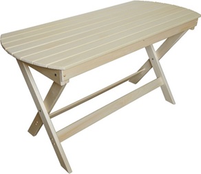 Стол овальный складной 120x60x76см САМИ