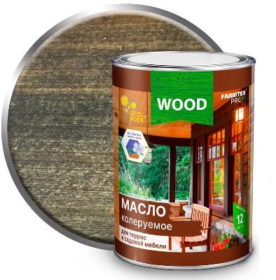 Масло колеруемое для террас и садовой мебели венге 3л FARBITEX ПРОФИ WOOD