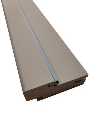 Короб 32*70*2100 Двери ГУД прямой телескоп с уплотнителем ПВХ латте софт