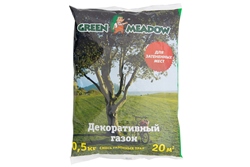 Газон декоративный для затененных мест 0,5кг Зеленый ковер