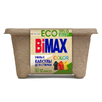 Капсулы для стирки BiMax Color 12шт