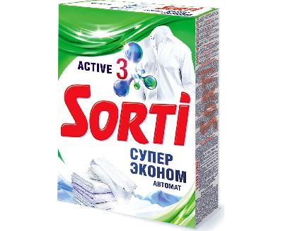 Порошок стиральный Sorti Супер эконом 350г автомат