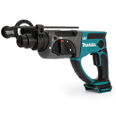 Перфоратор Makita DHR202RFE, SDS+, АКБ, Li-Ion, 18 V, 3 А*ч, 2, 1,9 Дж, 1 100 Об/мин, 4 000 Уд/мин, Кейс, 3,5 кг.
