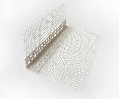 Профиль угловой ПВХ с армирующей сеткой 10*15*3м (50 шт)