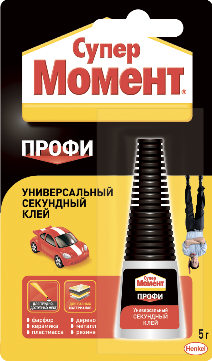 Клей Супер  Профи 5г в шоу-боксе Момент