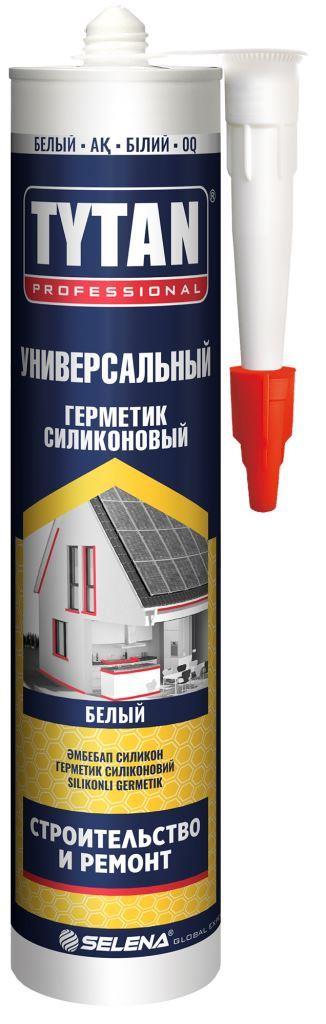 Герметик Professional силиконовый универсальный белый 280 мл TYTAN