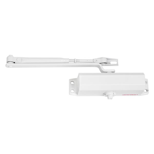 Доводчик COMFORT ДД 165/3-4 A-W (до 100 кг) белый Аллюр