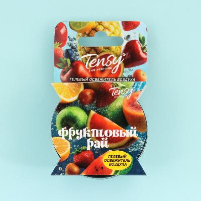 Ароматизатор на приборную панель Tensy Фруктовый рай 70мл