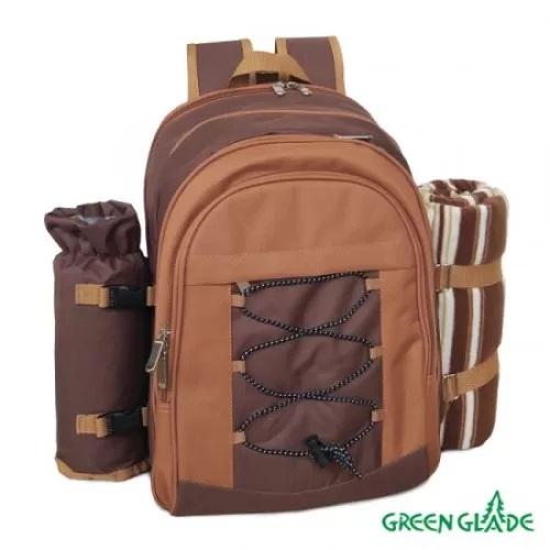 Набор посуды для пикника 4 персоны Green Glade