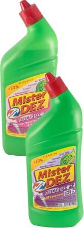 Гель для чистки сантехники Mister Dez Eco-Cleaning Антиржавчина Без хлора 750мл Eco