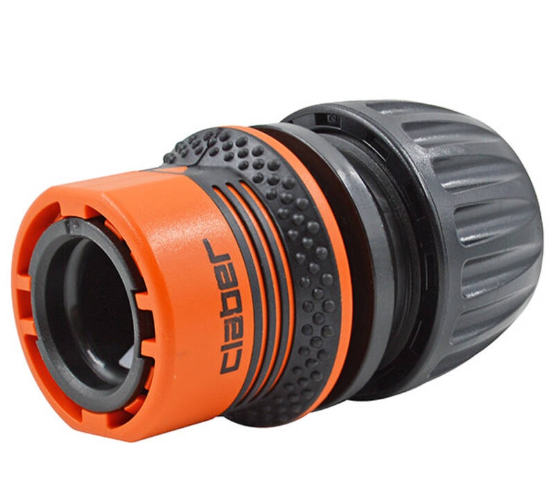 Муфта универсальная автоматическая с аквастопом 1/2"- 5/8"-3/4" Ergogrip в блистере