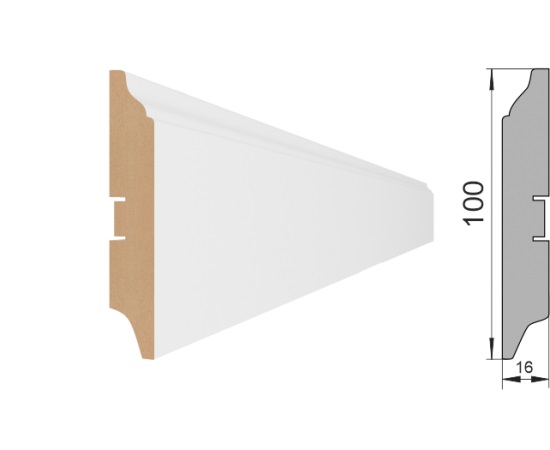 Плинтус мдф 100 мм под покраску