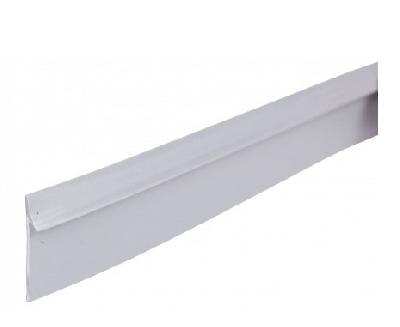 Уплотнитель гибкий универсальный ПВХ Thermoplast 9*24*4200 серый
