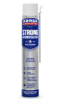 Пена монтажная KRASS Home Edition Strong всесезонная 0,7 л