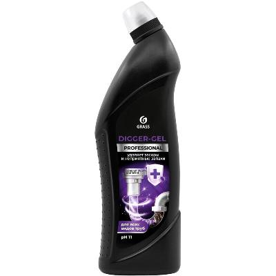 Средство для прочистки труб Grass Digger-gel Professional 1л