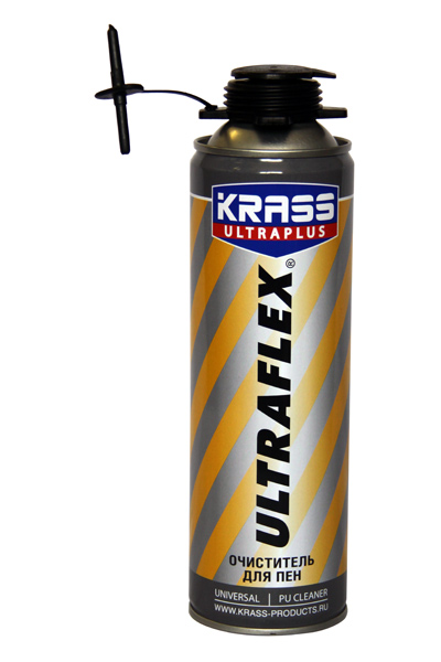 Очиститель монтажной пены ULTRAFLEX 500 мл KRASS