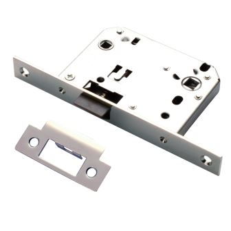 Защелка сантехническая пластиковый язычок NO BREND B2B LB 2070 plastic SN никель матовый