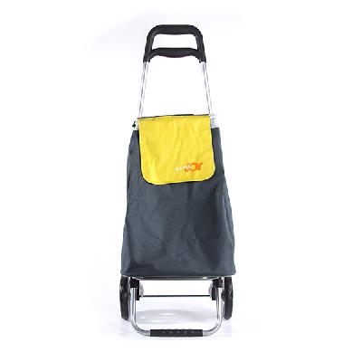 Сумка-тележка Joy Home Cargo серо-желтая 30кг