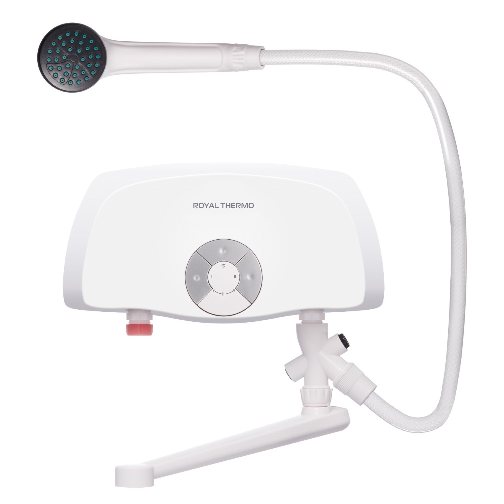 Водонагреватель проточный 6,5 кВт, кран+душ, Royal Thermo SmartFix TS