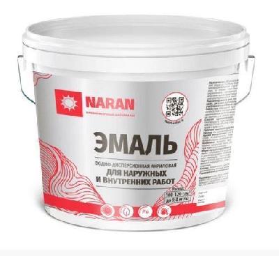 Эмаль акриловая для наружных и внутренних работ 12 кг Наран