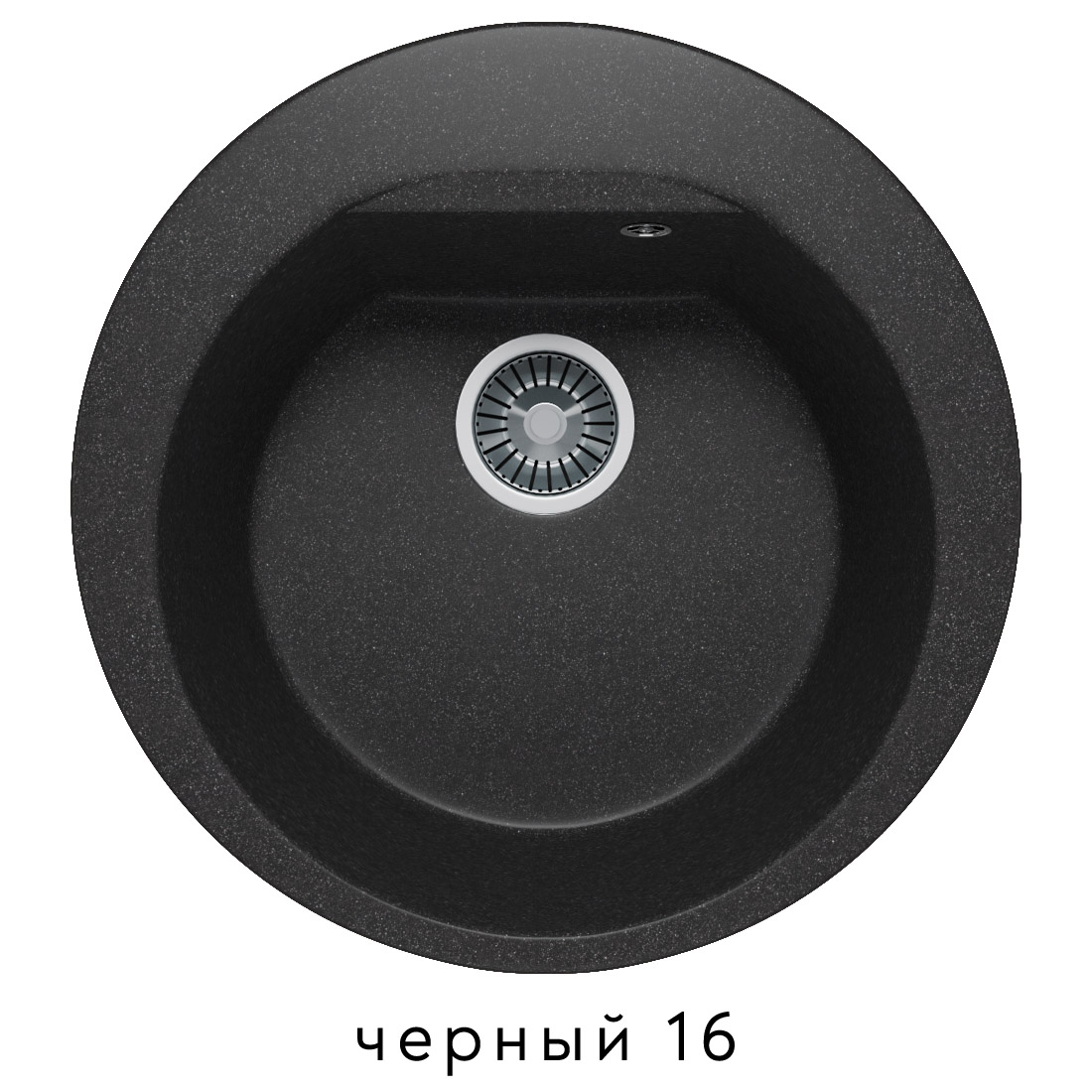 Мойка каменная Polygran Atol-520 черный