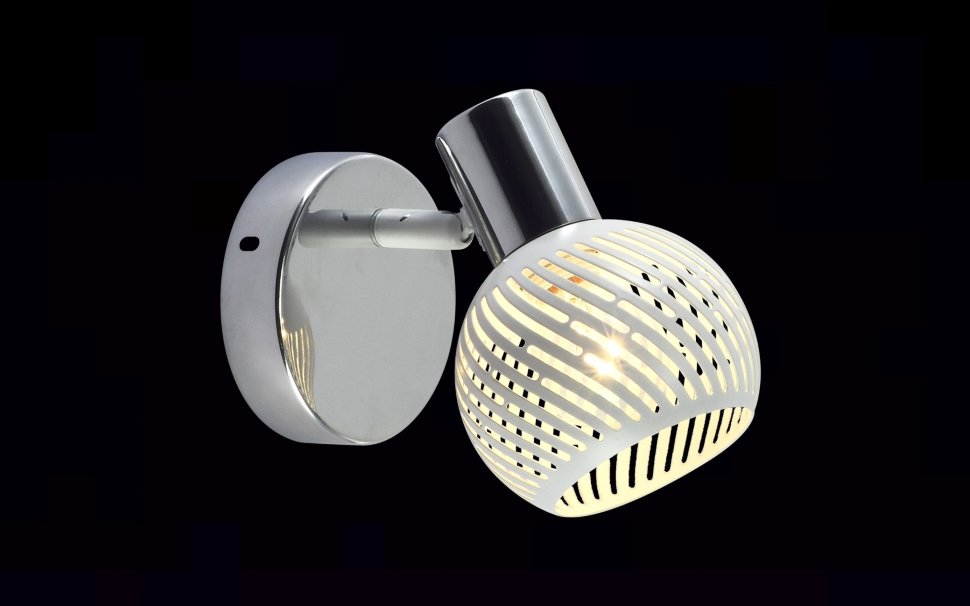 Светильник СПОТ Мелодия Света МС-DA6107/1 WH+CR (Е14, 40W)