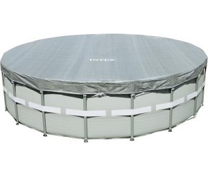 Тент на бассейн каркасный круглый D-488см INTEX