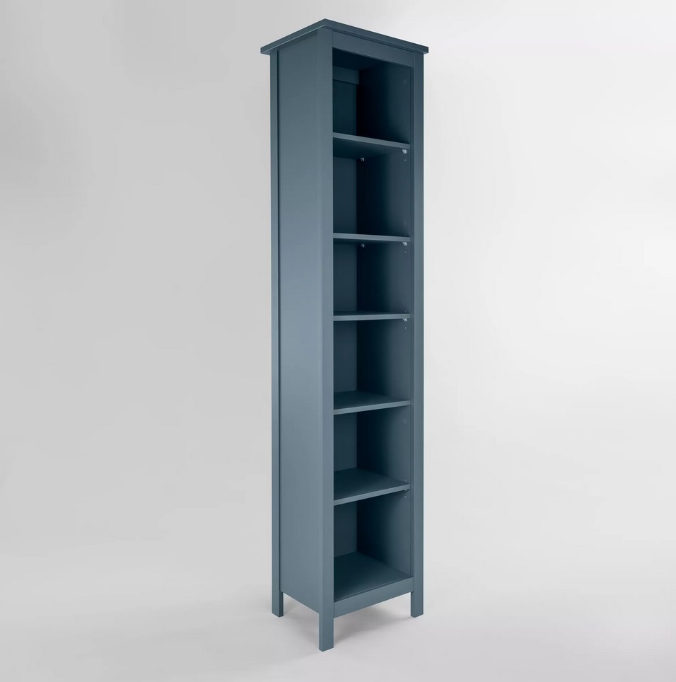 Стеллаж Сага 50 496*414*2155 темно-бирюзовый