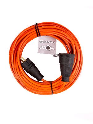Удлинитель 1 гн с/з 2200Вт 20м IP20 (ПВС 3*1) Атлант