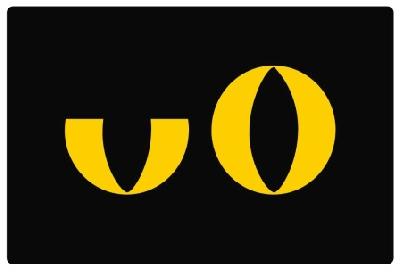 Коврик влаговпитывающий 60*90см черный  "Cat eyes L216" Dekorelle