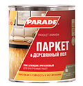 Лак паркетный  Паркет и Деревянный пол алкидно-уретановый, п/матовый 2,5л L10 PARADE