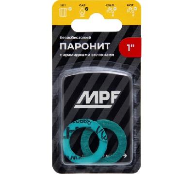 Прокладка паронитовая безасбестовая MPF 1" (2 шт.), МР
