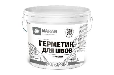 Герметик строительный для швов белый 1,5 кг Наран