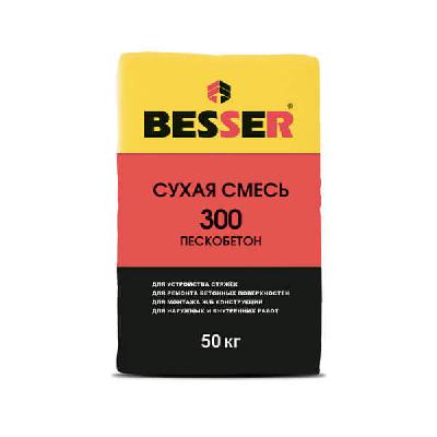 Пескобетон М-300, 25кг, Besser
