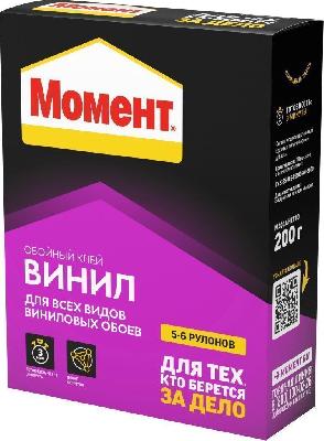 Клей обойный Винил 200г Момент
