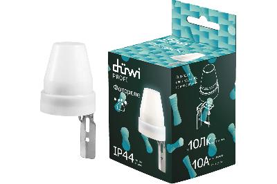 Датчик освещ. FR-02 10А, 5-50Лк, IP44, duwi