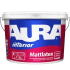 Краска моющаяся для стен и потолков "AURA MATTLATEX" 9л