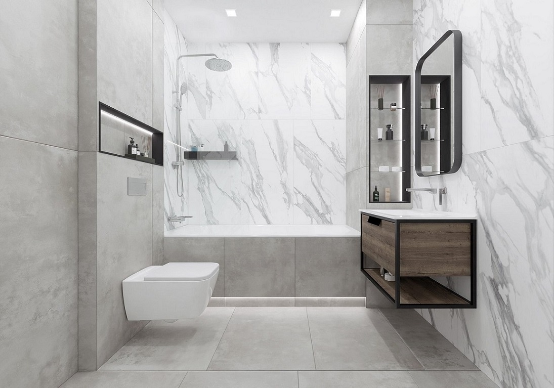 Керамогранит GLOBAL TILE Vibe 600*1200*9,5 серый (1,44м2/2шт/43,2м2)