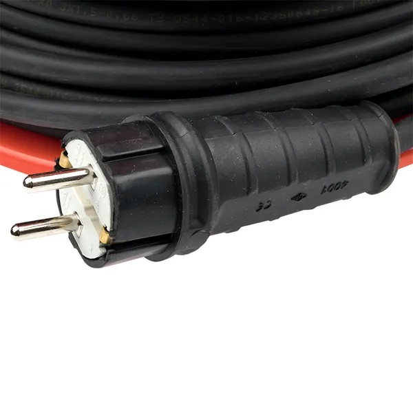 Удлинитель на катушке 4 гн с/з 16А 3,5 кВт 30м (ПВС 3*1,5) IP44 Атлант 2.0 EKF PROxima