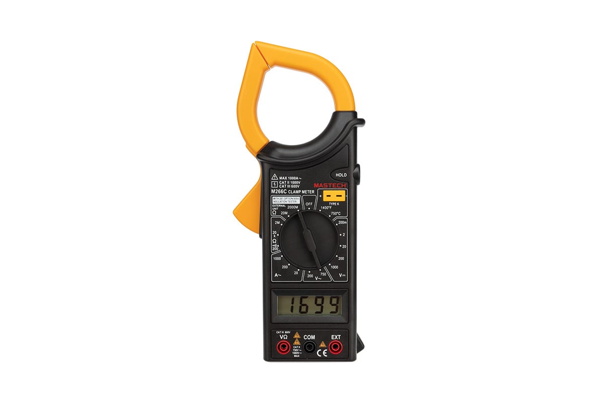 Токовые клещи М266С MASTECH Rexant