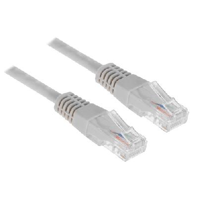 Шнур коммутационный U/UTP RJ45-RJ45 10м серый REXANT