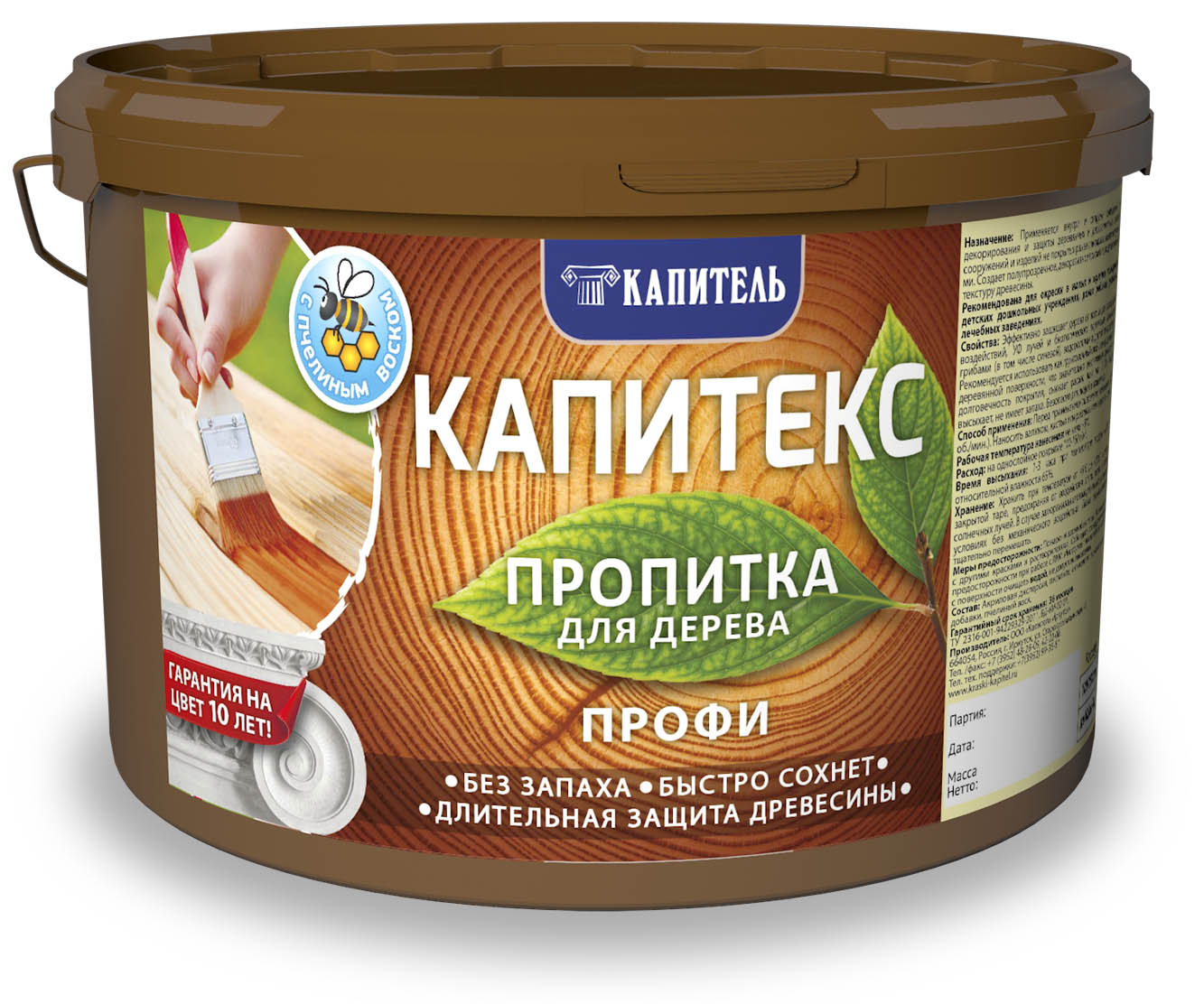 Пропитка Капитекс Груша 3 кг Капитель