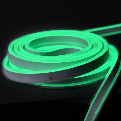 Светодиодная лента "Неон" 120 диодов на 1м. IP65 220V зеленый 10м  в компл драйвер IEK