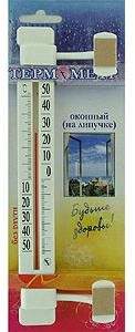 Термометр оконный ТБ-223 на липучке картон