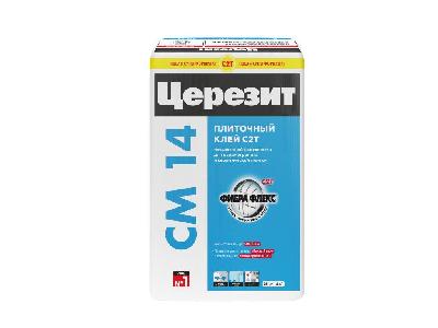 Клей плиточный СМ14 Экстра 25кг, C2 T, Церезит