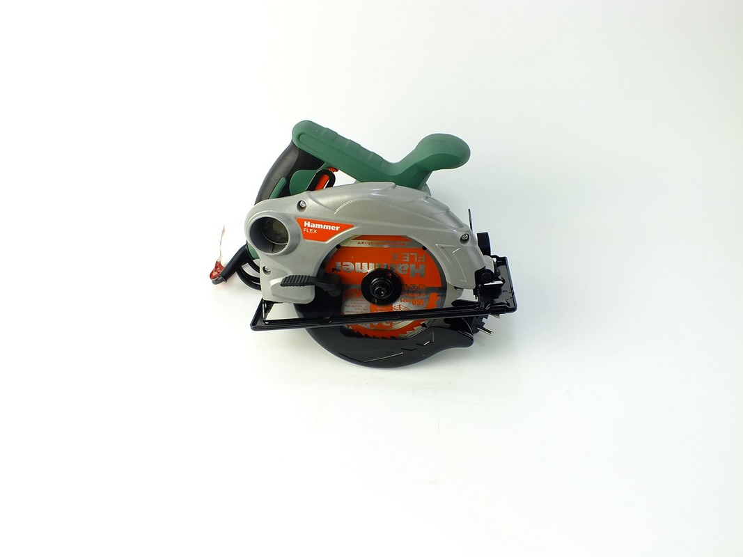 Пила Дисковая Hammer Flex CRP1300D, 1 300 Вт, 4 700 Об/мин, Диск 140мм, Пропил макс. 55 мм., 4,3  кг, 324901