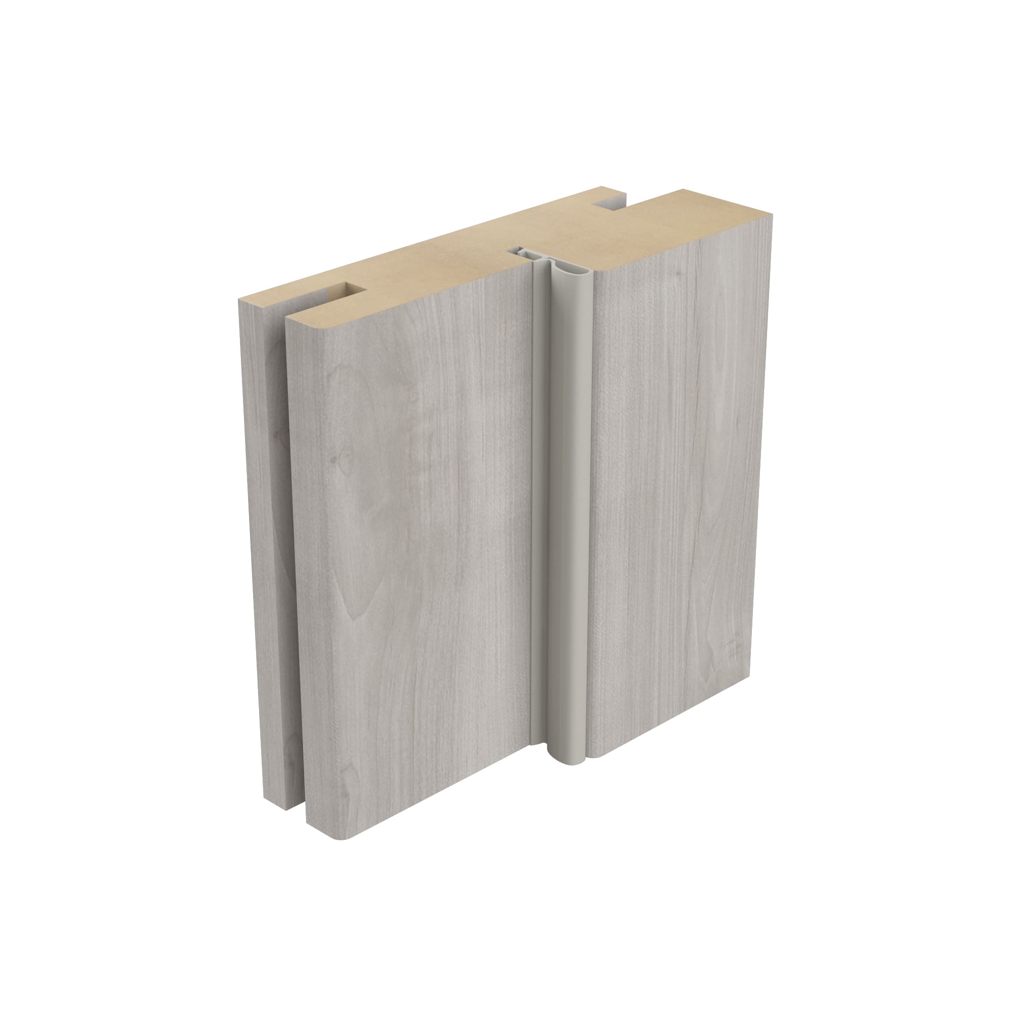 Короб 32*80*2070 Albero прямой телескоп с уплотнителем soft Touch графит