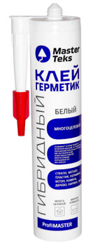 Клей-герметик ProfiMaster гибридный многоцелевой 290 мл белый MasterTeks