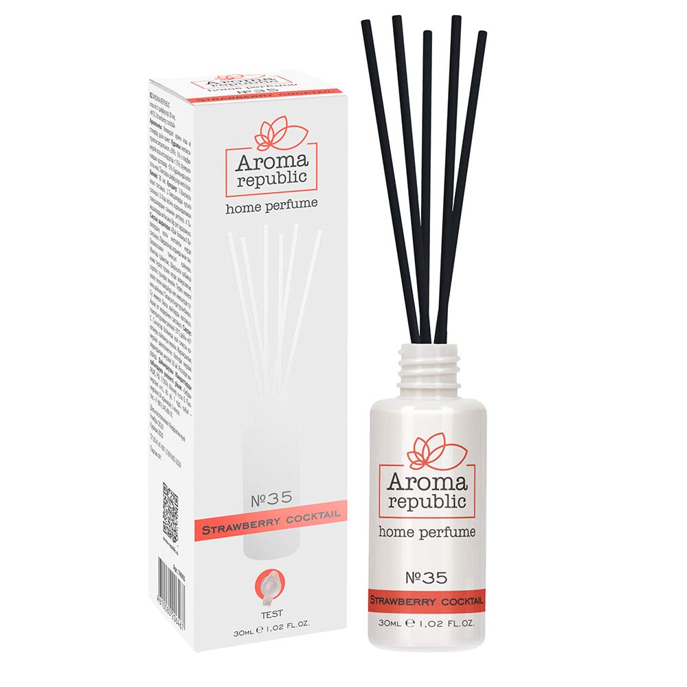 Аромадиффузор парфюмированный Aroma republic 30мл Strawberry cocktail №35