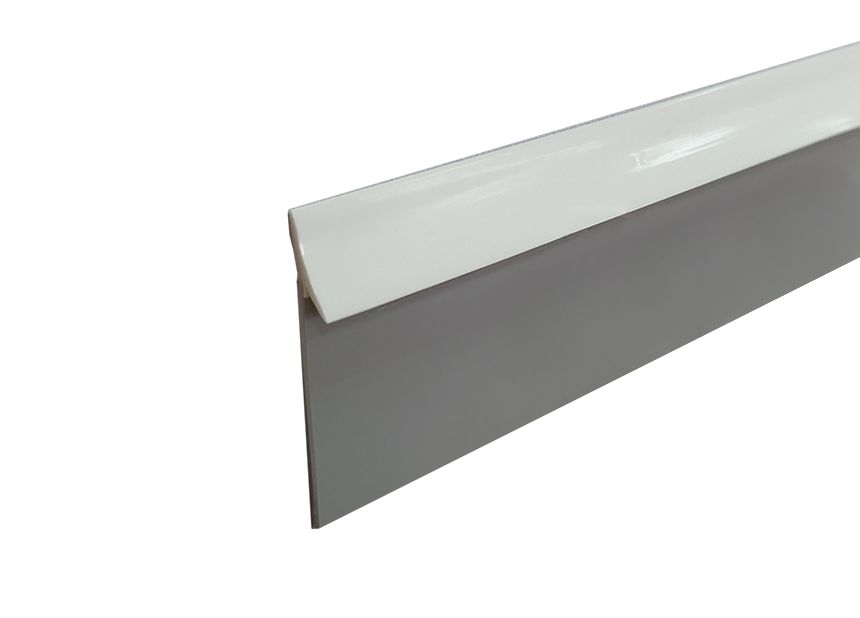 Уплотнитель гибкий универсальный ПВХ Thermoplast 9*24*4200 белый